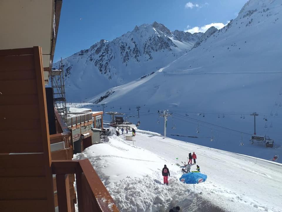 Studio En Pleine Montagne Avec Vue Sur Marmottes La Mongie Eksteriør bilde