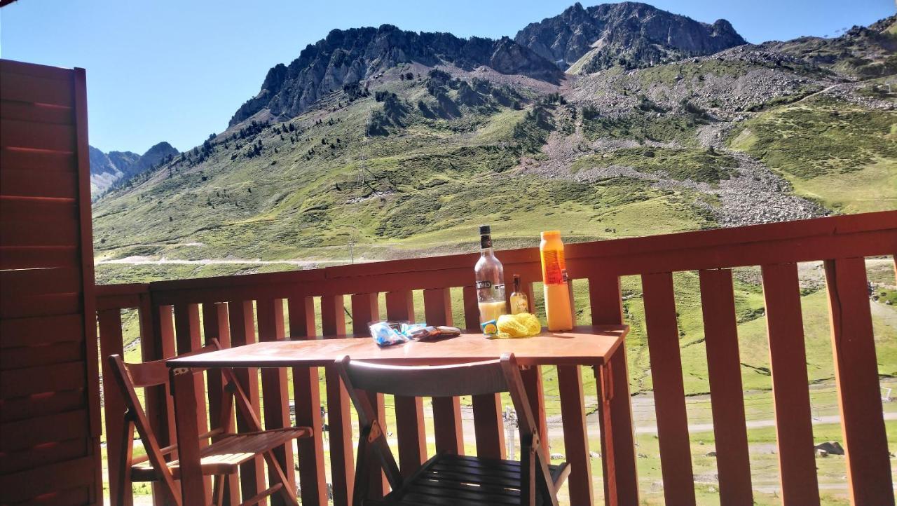 Studio En Pleine Montagne Avec Vue Sur Marmottes La Mongie Eksteriør bilde